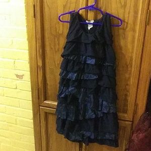 Crew cuts kids size 7 girls blue dress
